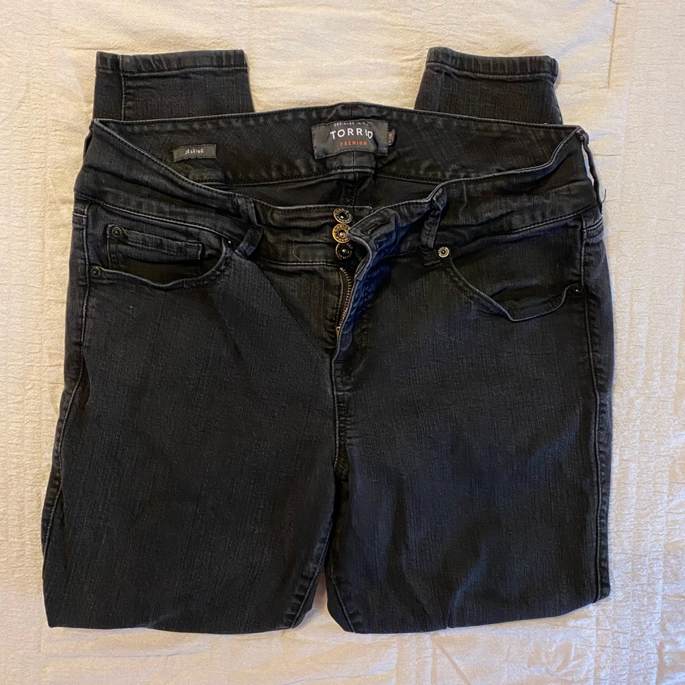 Black Torrid Jeggings size 16